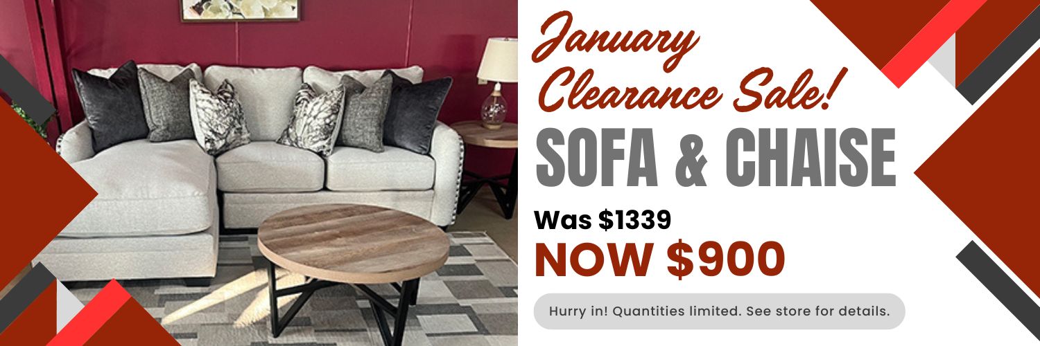 January Furniture Clearance Special